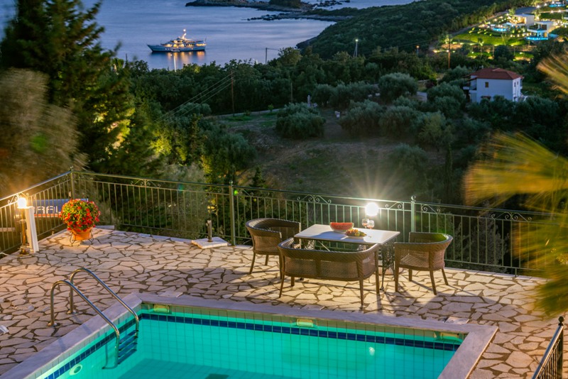 36. sunset-17 Villa Sandy Piscina & Vista